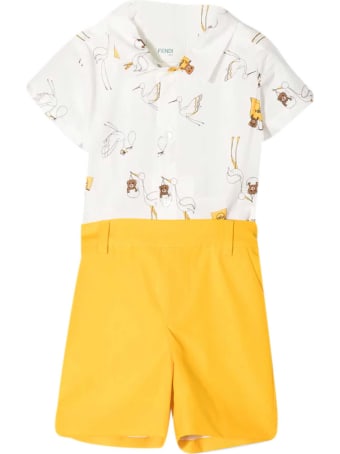 Fendi Yellow Onesie