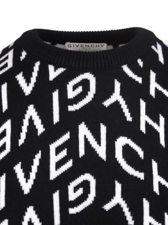 Givenchy Refracted Intarsia-knit Jumper