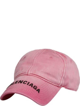 Balenciaga Hat Washed Denim Cap