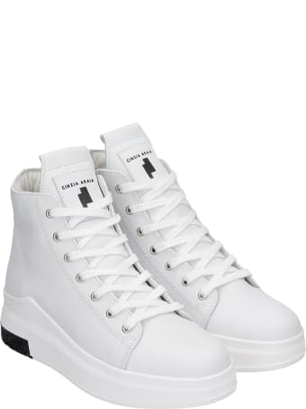 Cinzia Araia Sneakers In White Leather