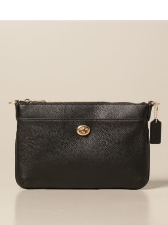 Coach Crossbody Bags Polly Coach Shoulder Bag In Textured Leather