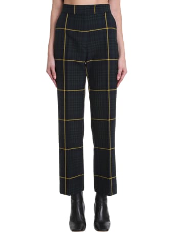 Tommy Hilfiger Pants In Green Polyester