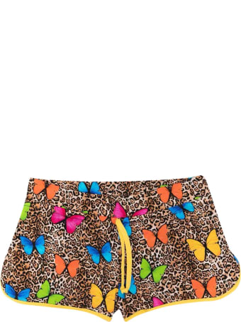 MC2 Saint Barth Teen Animal Print Shorts
