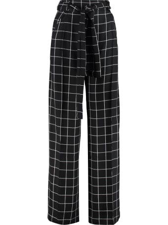 Mother Of Pearl Wendy High-waist Wide-leg Trousers