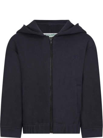 Raquette Blue Sweatshirt For Kids With Racket