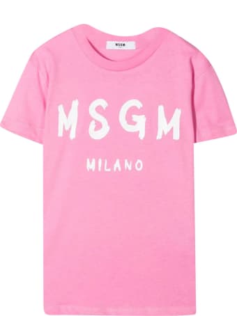 MSGM Pink Teen T-shirt