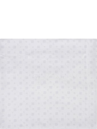 Givenchy Light Blue Blanket With Logo For Babykid