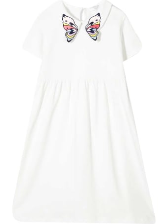Charabia Dress With Embroidery