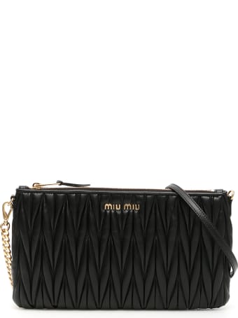 Miu Miu Matelasse Chain Pouch