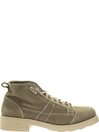 OXS Frank 1000 - Laced Canvas Ankle Boot