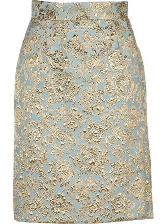 Dolce & Gabbana Dolce&gabbana Lamé Jacquard Skirt