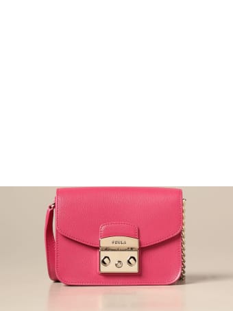 Furla Crossbody Bags Metropolis Furla Bag In Grained Leather