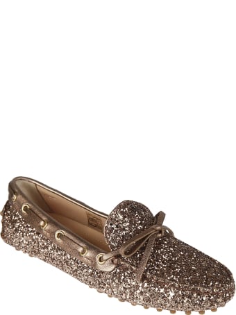 Car Shoe Glitter Applique Loafers