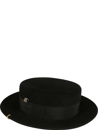 Ruslan Baginskiy Safety Pin Embellished Hat