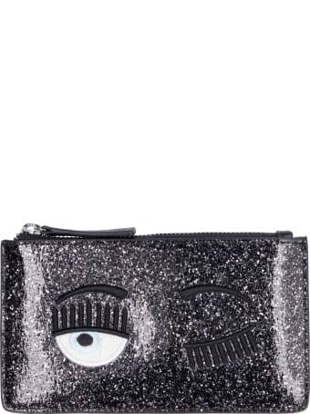 Chiara Ferragni Flirting Glitter Pouch