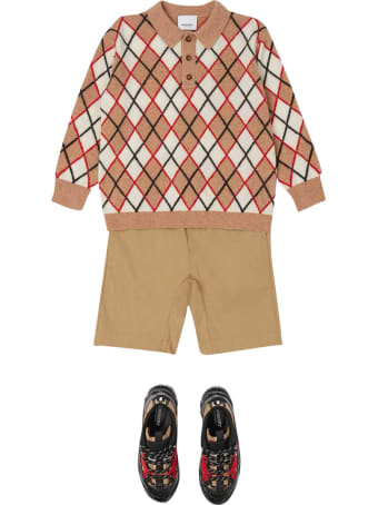 Burberry Beige Bermuda