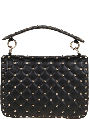 Valentino Spike Medium Shoulder Bag