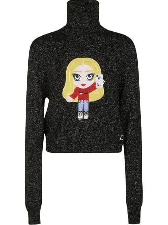 Chiara Ferragni Turtleneck Lurex Jumper