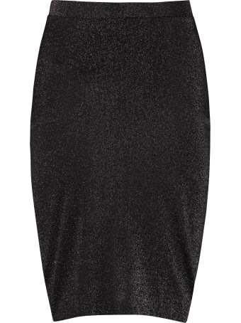 IRO Knitted Lurex Skirt