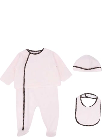 Fendi Three-piece Baby Set