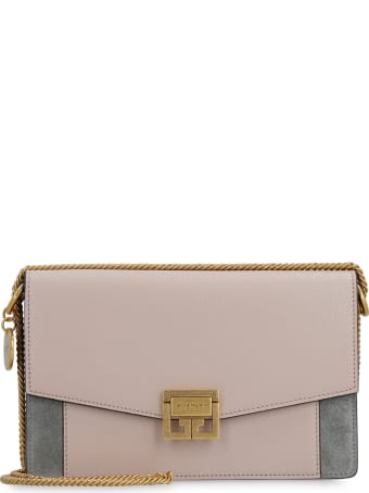 Givenchy Gv3 Leather Wallet On Chain