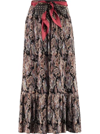 Zimmermann Ladybeetle Printed Pleated Skirt