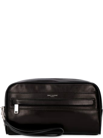 Saint Laurent Leather Clutch