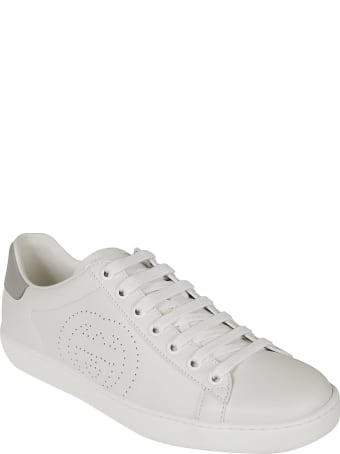 Gucci Perforated Logo Sneakers