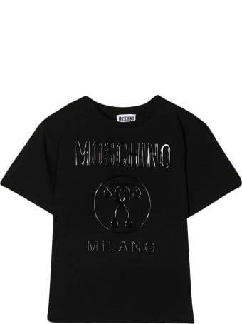 Moschino T-shirt With Embossed Logo