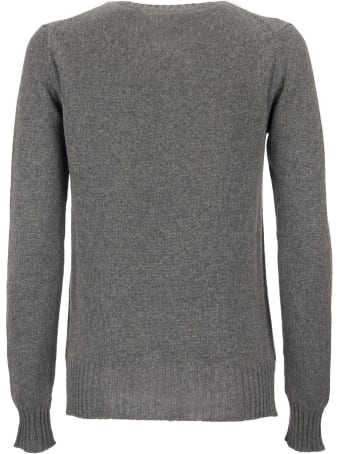 Loro Piana Crewneck Baby Cashmere Blue Sweater