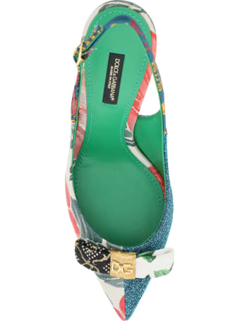 Dolce & Gabbana Cardinale Slingback Pumps 16 Patch