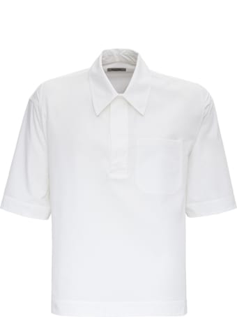Valentino White Jersey Short Sleeves Shirt