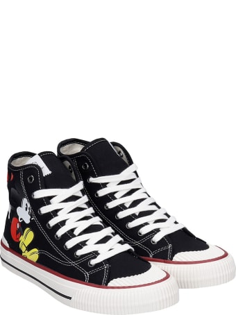 M.O.A. master of arts Sneakers In Black Canvas