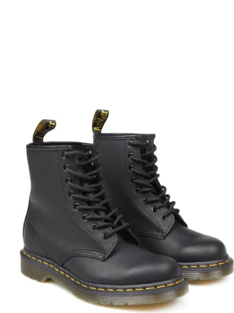 Dr. Martens Dr.martens Grease Leather Anfibio Color Black
