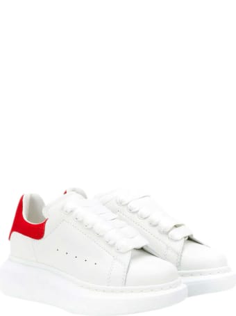 Alexander McQueen Kids White Sneakers