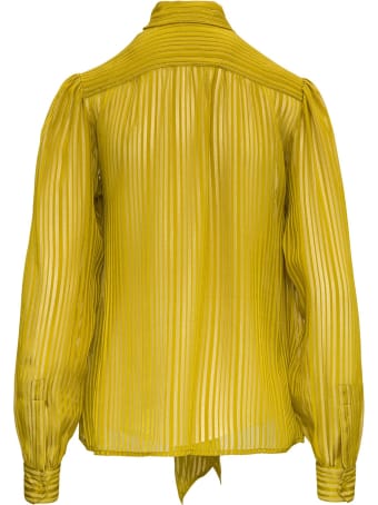 Saint Laurent Lurex Silk Blouse