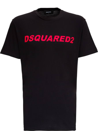 Dsquared2 Jersey T-shirt With Logo Print