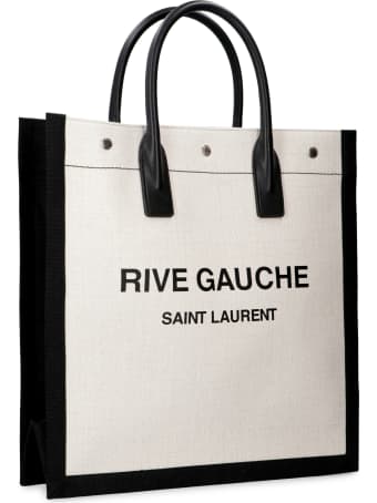 Saint Laurent Logo Detail Tote Bag