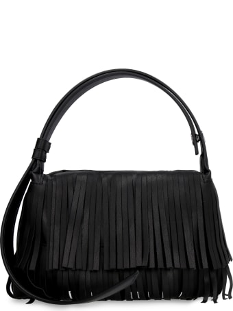 Simon Miller Mini Puffin Fringed Vegan Leather Bag