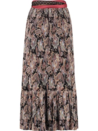 Zimmermann Ladybeetle Printed Pleated Skirt