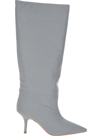 Yeezy Kanye West Yeezy Reflective Knee High Boots
