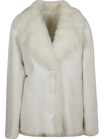 Alberta Ferretti Fur Applique Blazer