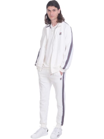 Fila Hemi Pants In White Synthetic Fibers