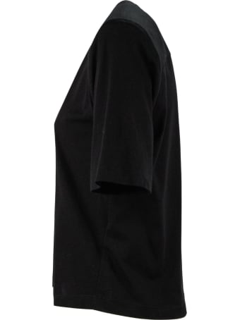 Federica Tosi Black Cotton T-shirt