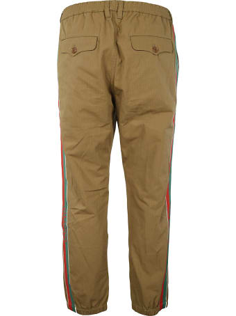 Gucci Side Stripe Logo Trousers