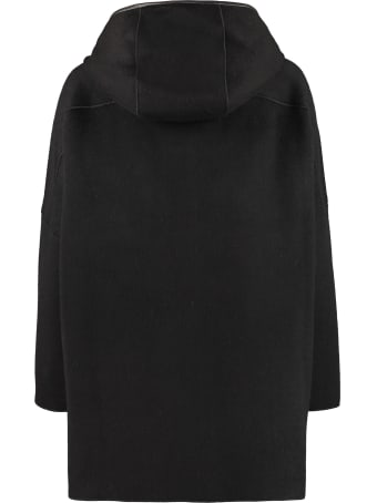 Agnona Hooded Cashmere Coat