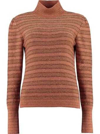 Chloé Striped Turtleneck Sweater