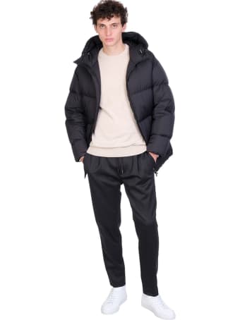 Theory Pants In Black Wool
