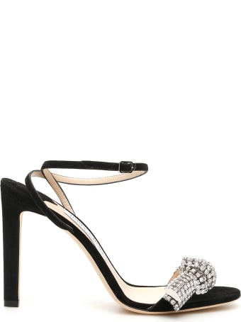 Jimmy Choo Thyra Crystal Sandals
