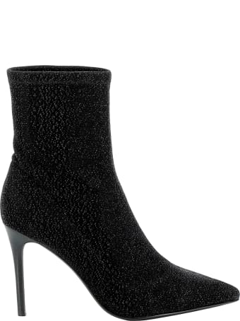 Kendall + Kylie Kendall+kylie Black Fabric Ankle Boots